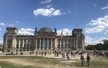 Reichstag, siège du Parlement allemand